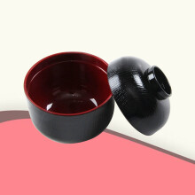 Japanese Miso Bowl Black Textured Finish 1 Piece