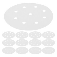 White perforated parchment paper steamer sheets 100 pcs