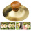 Finger Cymbals with Wooden Handles 2 Pcs 2