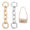 Bag Strap Extender Chain 5.65 inch 2 pcs 1