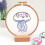 Bling Painting Embroidery Kit Jellyfish Pattern 1 Set 1