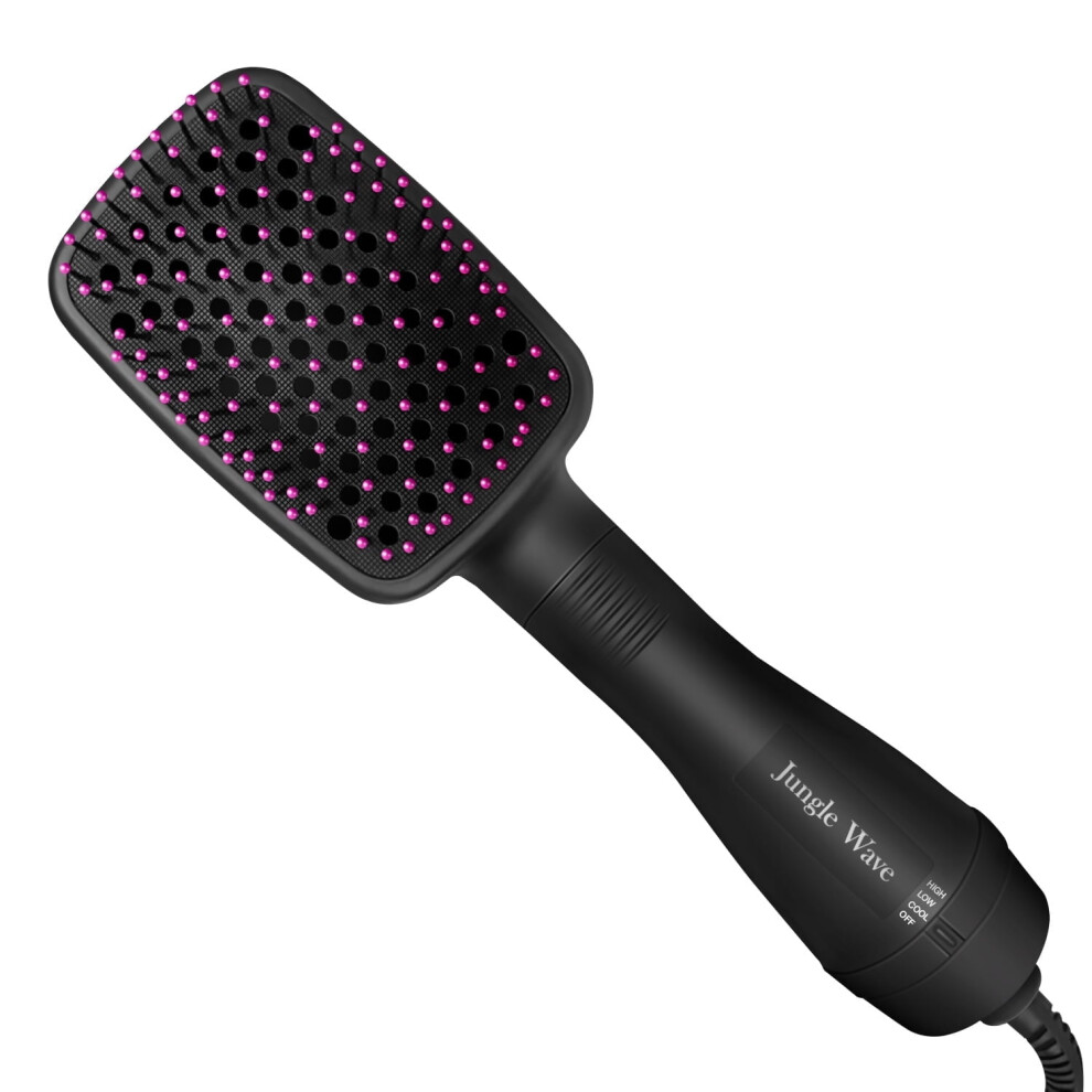 Hair Dryer Brush with Negative Ion and Comb 2-in-1