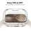 Capa protetora transparente para Apple Watch Series 11/10 de 46 mm 6