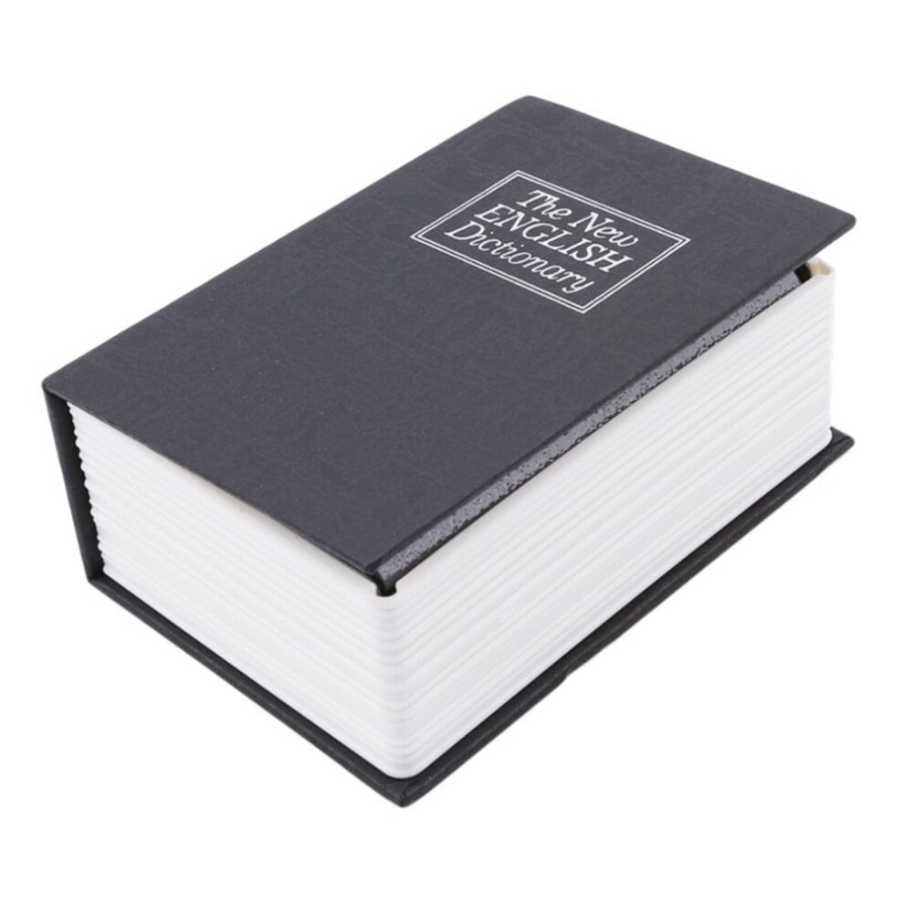 Secret Book Safe Box With Combination Lock Black 9455834522067