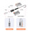 Waterproof 4-Digit Combo Lock 3-Pack 6