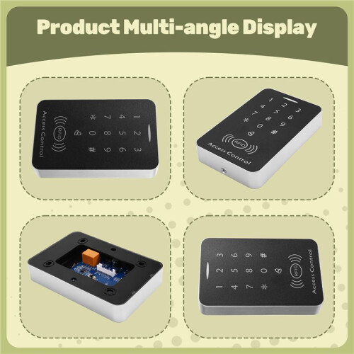 Anti-Copy Encrypted Standalone Access Controller 125Khz ID Access Control Keypad Digit Panel Card Reader for Door Lock