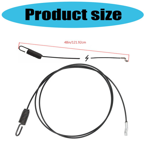 Heavy Duty Clutch Drive Cable for Yard Man 2-Stage 2