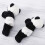 Plush Panda Fridge Magnet Animal Theme 2 Pack 3