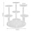 Cupcake Stand Acrylic 7-Tier Display Riser 6