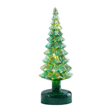 Green Glass Christmas Tree Ornament Home Decor