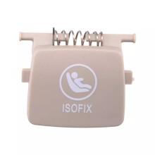 Beige ISO-FIX Rear Child Seat Hook Cover Cap for BMW X3 G01