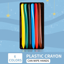 Triangular Plastic Crayons Safe Washable Easy Grip 36 Colors