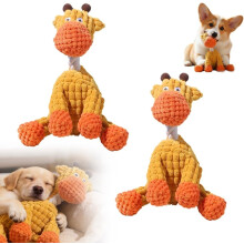 Indestructible Chew Toy for Aggressive Chewers Orange 1pc
