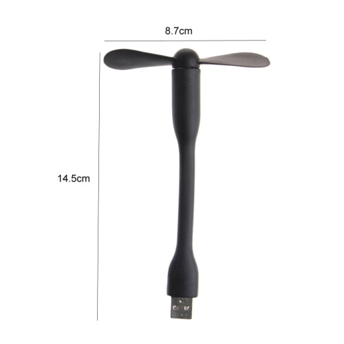 Ventilatore USB con luce LED, ventilatore da scrivania portatile per laptop e 1