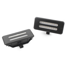 White LED Vanity Mirror Light Lamp for BMW 2 pcs