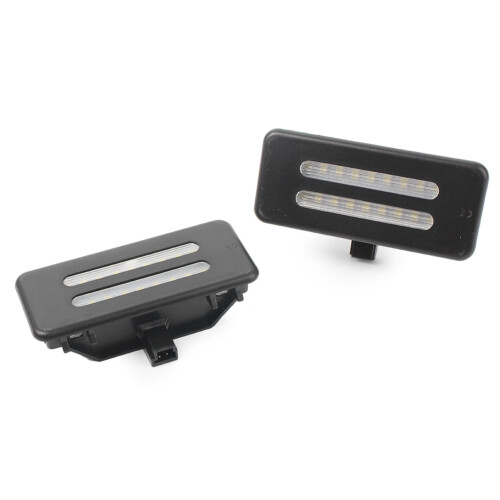 White LED Vanity Mirror Light Lamp for BMW 2 pcs