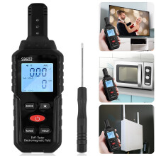 EMF Detector Portable 3-in-1 Handheld Meter with LCD and