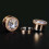 Crystal Ear Plug Tunnels Screw Fit 0g 00g 2