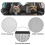 Foldable Car Windshield Sun Shade Yorkshire Terrier Design 6