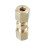Brass Compression Fitting 3/16 inch OD 5 pcs 6