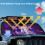 Galaxy Butterfly Foldable Windshield Sun Shade for Jeep 5