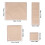 Heat Press Pillow Light Brown Non-Stick 4 pcs 6