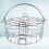 Silver 3-Layer Kitchen Steamer Rack Stand 1 Piece 6