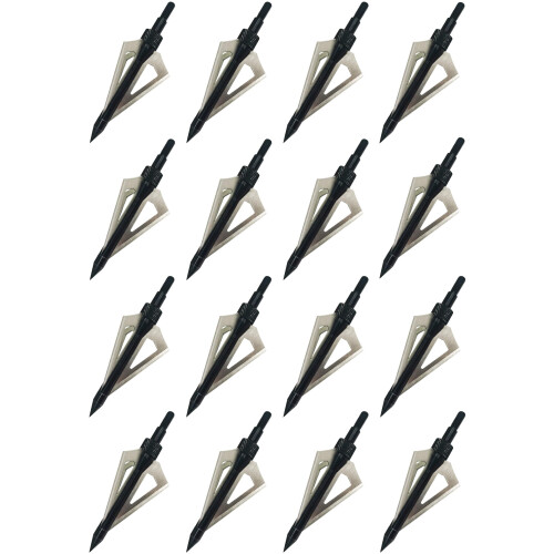 Archery Broadheads 3-Blade Screw-In 16 Pack 1