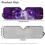 Galaxy Butterfly Foldable Windshield Sun Shade for Jeep 7