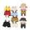 Plush Doll Pants for 17cm Standing Dolls 7