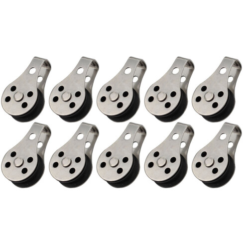 Stainless Steel Single Pulley 10 pcs 1