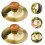 Finger Cymbals with Wooden Handles 2 Pcs 4