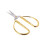 Gold Plated Bonsai Scissors Dragon Phoenix Relief Design 5