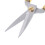 Gold Plated Bonsai Scissors Dragon Phoenix Relief Design 6
