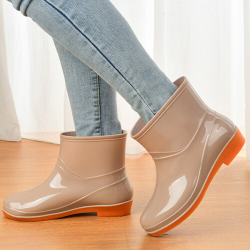Women's Mid-Calf Insulated Rain Boots 1 Pair 1