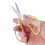 Gold Plated Bonsai Scissors Dragon Phoenix Relief Design 7