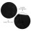 Black Felt Sheets for Home Decor 20 Pieces 7