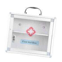 First Aid Wall Cabinet for Home Office Business Storage Case