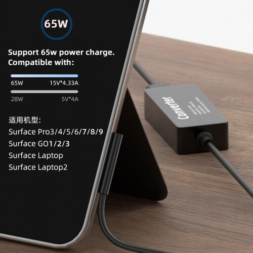 DC5,52,1mm, 20V65W, Surface Pro3 und Pro9 2