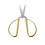 Gold Plated Bonsai Scissors Dragon Phoenix Relief Design 8