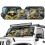 Turtle Windshield Sun Shade for Jeep Wrangler 2007–2024 2
