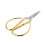 Gold Plated Bonsai Scissors Dragon Phoenix Relief Design 2