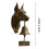 Dog Welcome Doorbell Cast Iron Wall-Mounted Bell for Yard 7