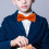 Orange Polyester Pre-Tied Bow Tie for Boys 1 pc 8