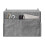 Sewing Machine Dust Cover Grey with Pockets 6