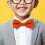 Orange Polyester Pre-Tied Bow Tie for Boys 1 pc 4