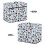 Sewing Machine Cover Snowman Snowflake Design with Pocket 2