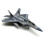 F-22 Fighter Jet Model Alloy ABS Plastic 1:100 5