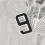 Bogg Bag Charm Number 9 PVC Accessory 4