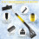 Ice Scraper and Snow Brush 32 inch Extendable Yellow 4